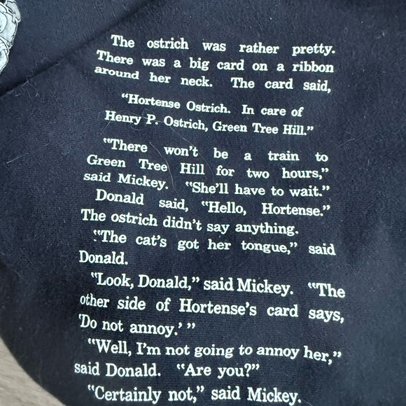 Disney Black Long Hoodie with Character Detail - Picture 4 of 4